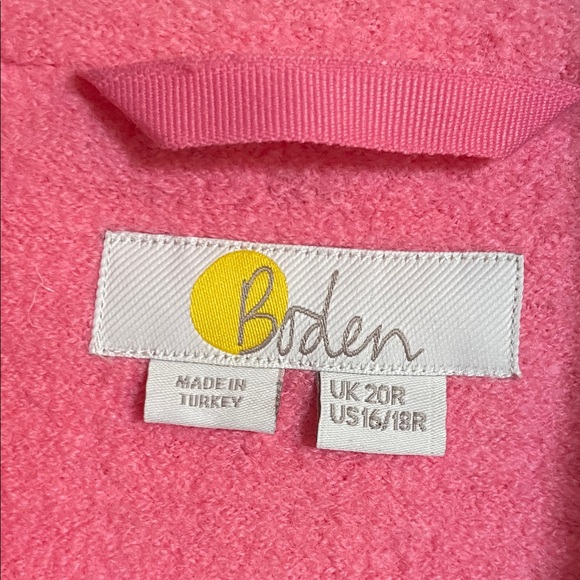 Boden Bella Barbie Pink Wool Blend Blazer, Size 16//18R - Picture 2 of 6
